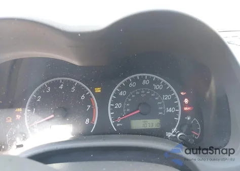 2010 Toyota Corolla Le z USA, uszkodzony, nr VIN 1NXBU4EE0AZ384134